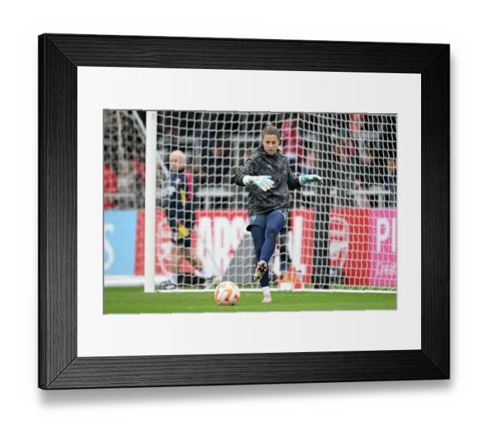 Framed Print : Arsenal's Sabrina D'Angelo Gears Up for FA Women's Super League Showdown Against Manchester City Framed Print : Arsenal's Sabrina D'Angelo Gears Up for FA Women's Super League Showdown Against Manchester City