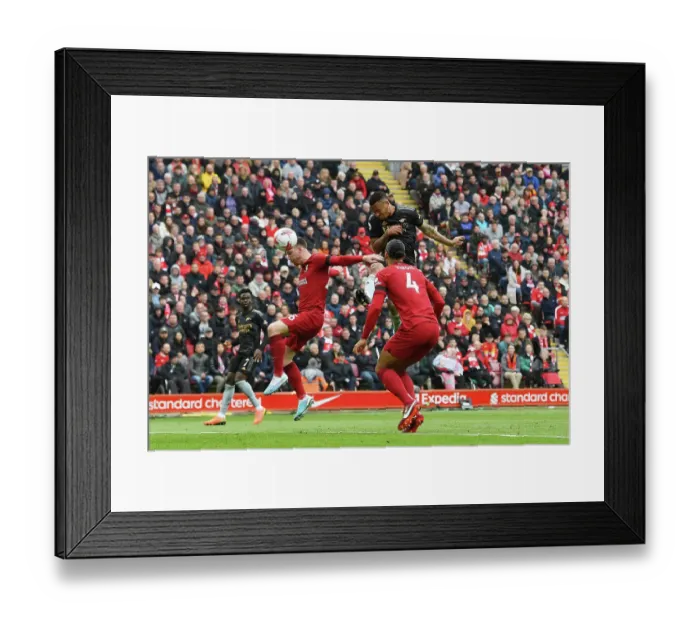 Framed Print : Gabriel Jesus Stuns Liverpool: Dramatic Goal in Arsenal's Victory over Premier League Rivals (2022-23) Framed Print : Gabriel Jesus Stuns Liverpool: Dramatic Goal in Arsenal's Victory over Premier League Rivals (2022-23)