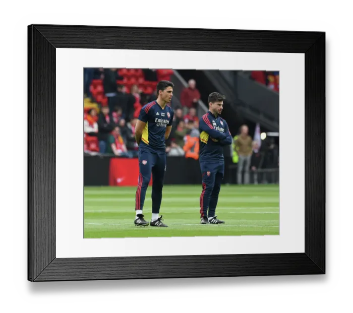 Framed Print : Arsenal Coach Carlos Cuesta Before Liverpool vs Arsenal Premier League Clash (2022-23) Framed Print : Arsenal Coach Carlos Cuesta Before Liverpool vs Arsenal Premier League Clash (2022-23)