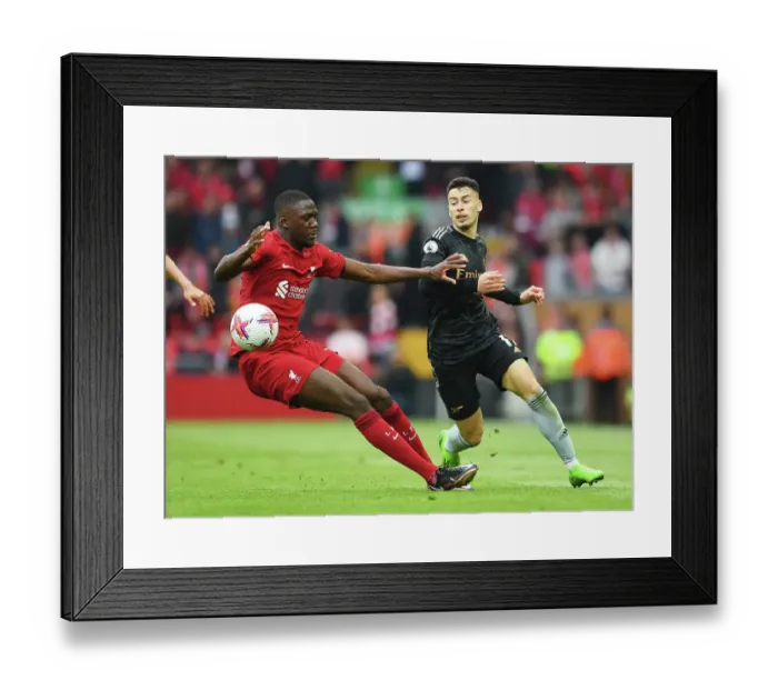 Framed Print : Clash of Titans: Liverpool vs. Arsenal - Premier League Showdown (2022-23) Framed Print : Clash of Titans: Liverpool vs. Arsenal - Premier League Showdown (2022-23)