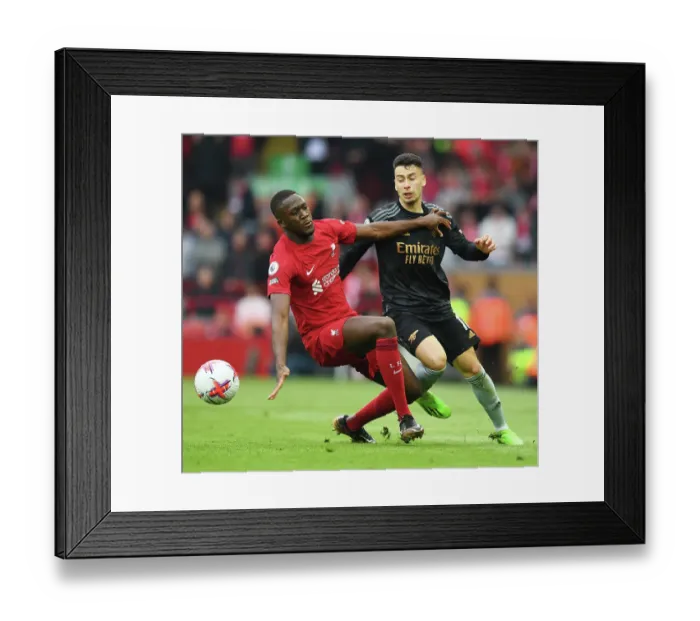 Framed Print : Clash of Titans: Liverpool vs. Arsenal - Premier League Showdown (April 2023) Framed Print : Clash of Titans: Liverpool vs. Arsenal - Premier League Showdown (April 2023)