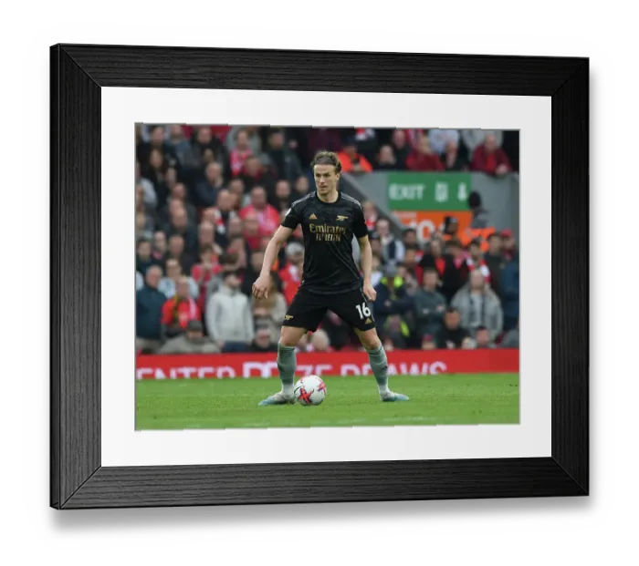 Framed Print : Rivalry Renewed: Holding the Line in the Premier League Battle (2022-23) - Liverpool vs. Arsenal