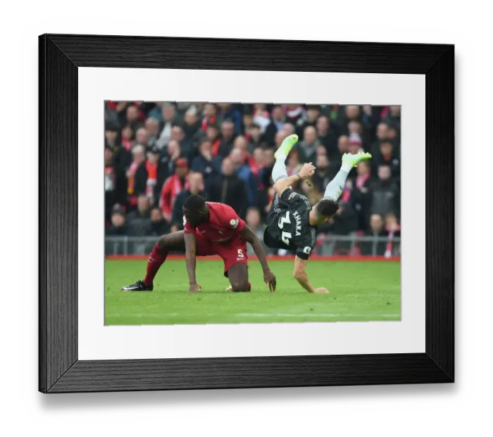 Framed Print : Intense Midfield Battle: Xhaka vs. Liverpool, Premier League 2022-23 - Arsenal's Granit Xhaka Faces Off Against Liverpool's Midfield in Epic Showdown Framed Print : Intense Midfield Battle: Xhaka vs. Liverpool, Premier League 2022-23 - Arsenal's Granit Xhaka Faces Off Against Liverpool's Midfield in Epic Showdown