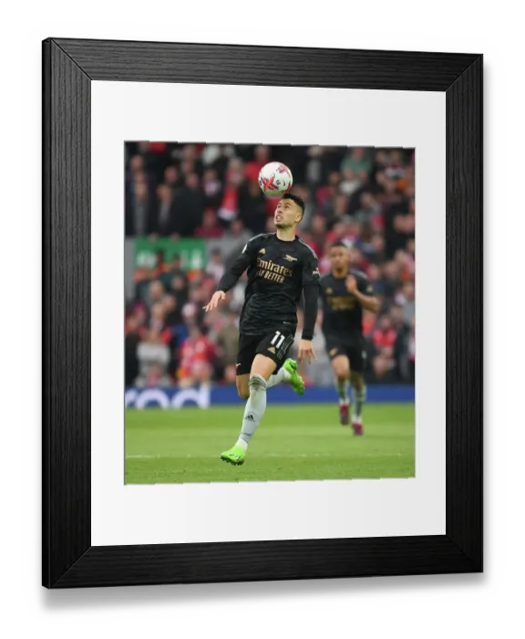 Framed Print : Martinelli's Battle at Anfield: Arsenal vs. Liverpool - Intense Moment, Premier League 2022-23 Framed Print : Martinelli's Battle at Anfield: Arsenal vs. Liverpool - Intense Moment, Premier League 2022-23