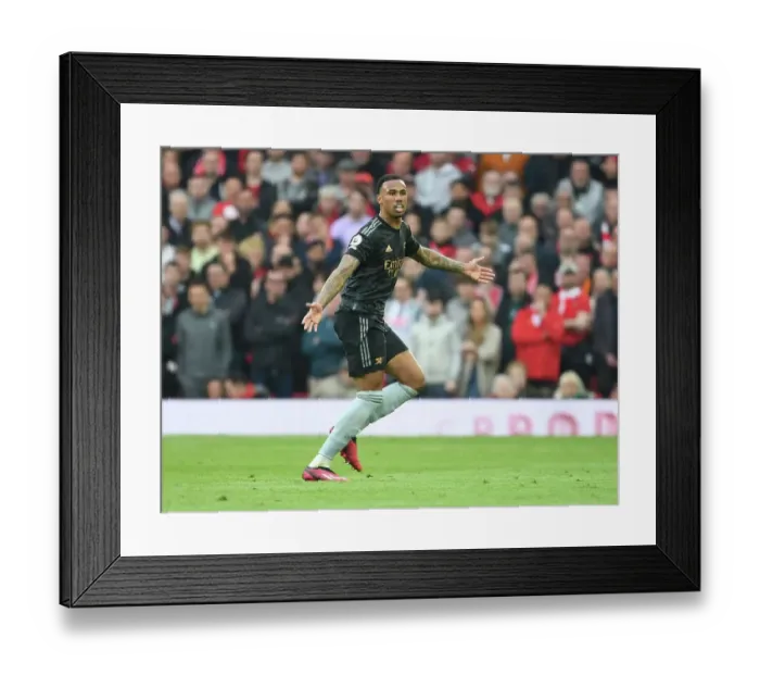 Framed Print : Gabriel Faces Liverpool: Arsenal vs. Liverpool, Premier League 2022-23 Framed Print : Gabriel Faces Liverpool: Arsenal vs. Liverpool, Premier League 2022-23