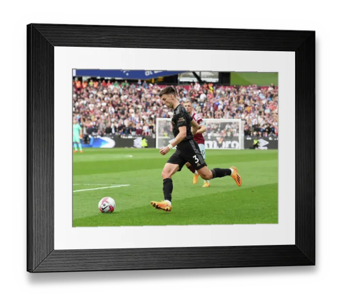 Framed Print : Arsenal's Kieran Tierney in Action: Premier League 2022-23 - West Ham United vs. Arsenal Framed Print : Arsenal's Kieran Tierney in Action: Premier League 2022-23 - West Ham United vs. Arsenal