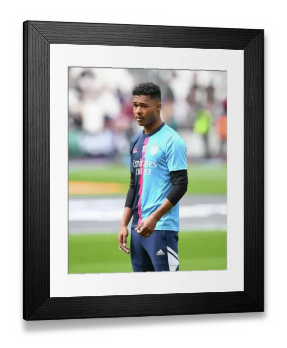 Framed Print : Arsenal's Reuell Walters Ready for West Ham Clash in Premier League Showdown (2022-23) Framed Print : Arsenal's Reuell Walters Ready for West Ham Clash in Premier League Showdown (2022-23)