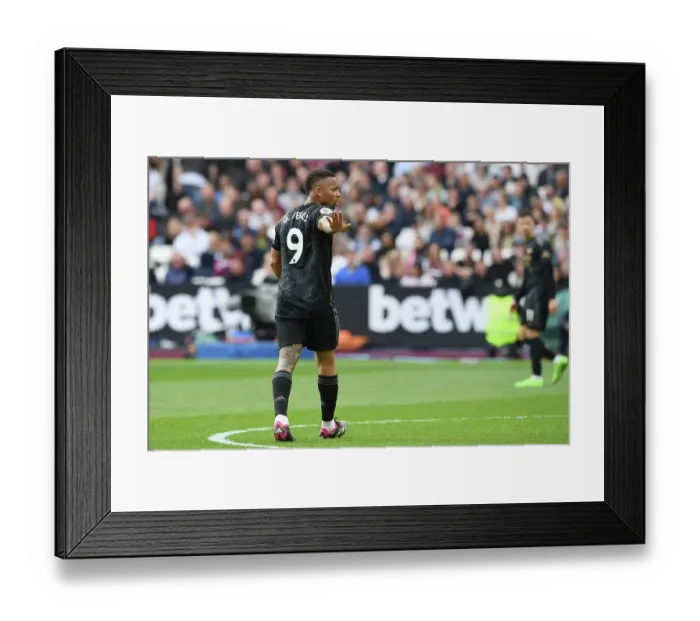 Framed Print : Gabriel Jesus Reacts: West Ham United vs. Arsenal FC - Premier League 2022-23 Framed Print : Gabriel Jesus Reacts: West Ham United vs. Arsenal FC - Premier League 2022-23