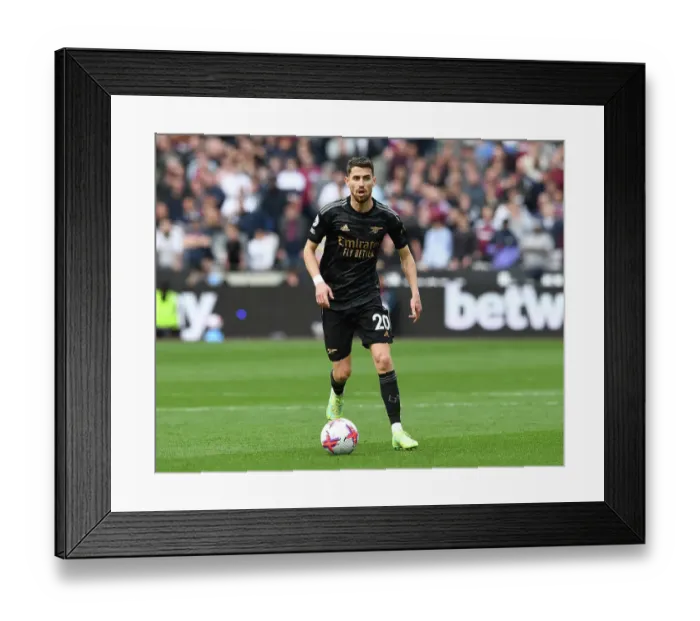 Framed Print : Jorginho in Action: Arsenal vs. West Ham United, Premier League 2022-23