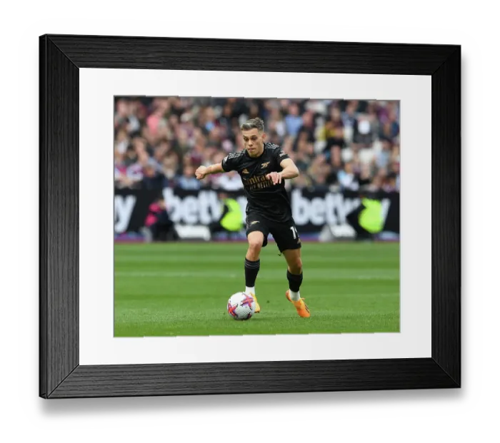 Framed Print : Intense Showdown: Trossard Faces Off for Arsenal in Premier League Clash vs. West Ham (2022-23) Framed Print : Intense Showdown: Trossard Faces Off for Arsenal in Premier League Clash vs. West Ham (2022-23)