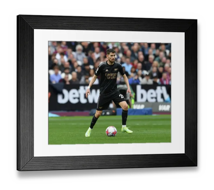 Framed Print : Jorginho in Action: West Ham vs. Arsenal, 2022-23 Premier League Clash Framed Print : Jorginho in Action: West Ham vs. Arsenal, 2022-23 Premier League Clash