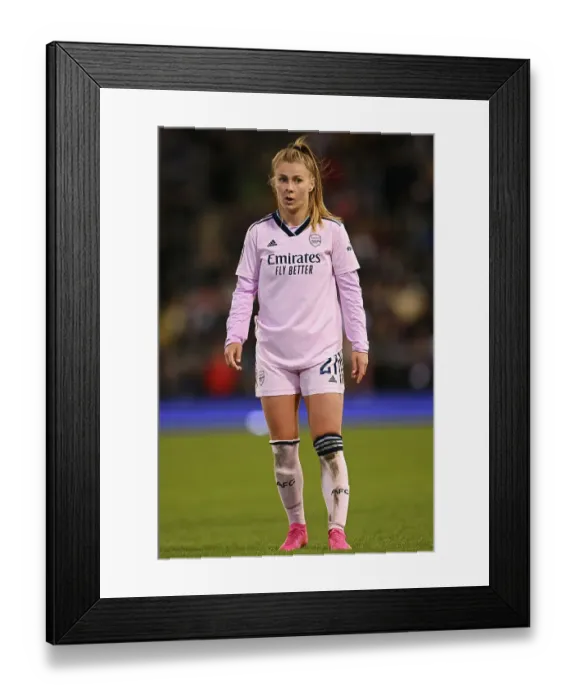 Framed Print : Pelova in Action: Manchester United vs. Arsenal - Barclays Women's Super League