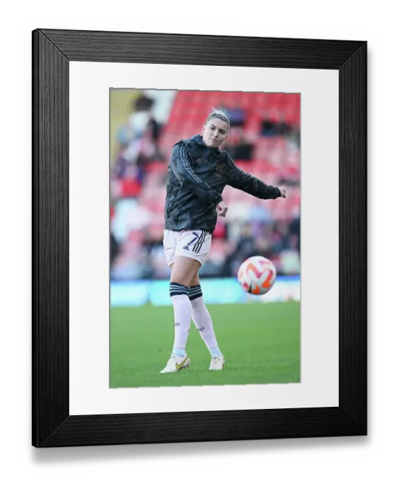 Framed Print : Arsenal Women Prepare for FA Women's Super League Clash Against Manchester United Framed Print : Arsenal Women Prepare for FA Women's Super League Clash Against Manchester United