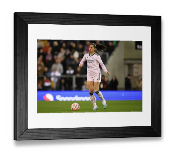 Framed Print : Arsenal's Rafaelle Souza Faces Off Against Manchester United in FA Women's Super League Clash Framed Print : Arsenal's Rafaelle Souza Faces Off Against Manchester United in FA Women's Super League Clash