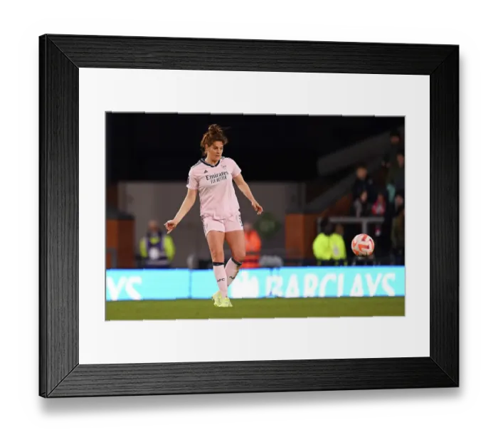 Framed Print : Manchester United vs. Arsenal: Barclays Women's Super League Clash - Jennifer Beattie Focuses on the Action Framed Print : Manchester United vs. Arsenal: Barclays Women's Super League Clash - Jennifer Beattie Focuses on the Action