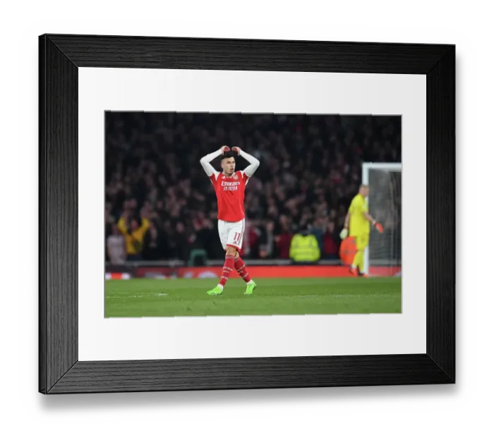 Framed Print : Arsenal's Gabriel Martinelli Scores First Goal in Arsenal v Southampton Premier League Clash (2022-23) Framed Print : Arsenal's Gabriel Martinelli Scores First Goal in Arsenal v Southampton Premier League Clash (2022-23)