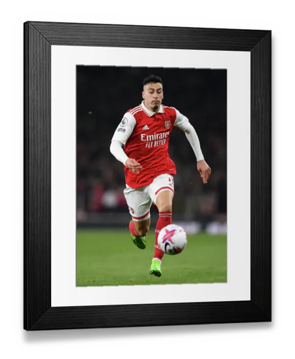 Framed Print : Arsenal's Martinelli Scores Thriller: Arsenal FC vs Southampton FC, Premier League 2022-23