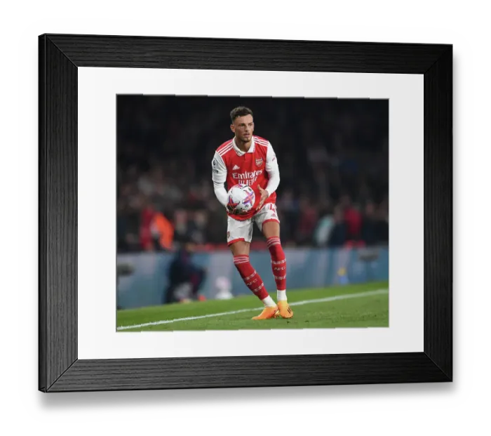 Framed Print : Arsenal's Ben White in Action: Premier League 2022-23 - Arsenal vs Southampton at Emirates Stadium Framed Print : Arsenal's Ben White in Action: Premier League 2022-23 - Arsenal vs Southampton at Emirates Stadium