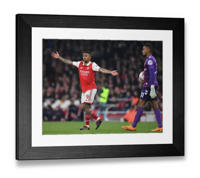 Framed Print : Gabriel Jesus Shines: Arsenal's Triumph Over Southampton in Premier League Framed Print : Gabriel Jesus Shines: Arsenal's Triumph Over Southampton in Premier League