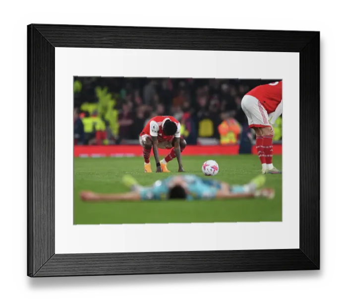 Framed Print : Thomas Partey's Emotional Reaction: Arsenal FC vs Southampton FC, Premier League 2022-23 Framed Print : Thomas Partey's Emotional Reaction: Arsenal FC vs Southampton FC, Premier League 2022-23