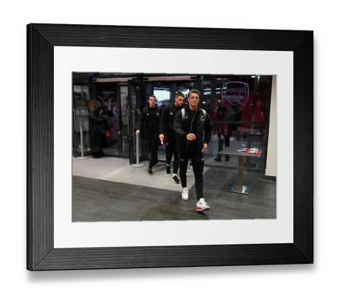 Framed Print : Arsenal's Martin Odegaard Arrives at Emirates Stadium Ahead of Arsenal v Southampton Premier League Clash (2022-23) Framed Print : Arsenal's Martin Odegaard Arrives at Emirates Stadium Ahead of Arsenal v Southampton Premier League Clash (2022-23)