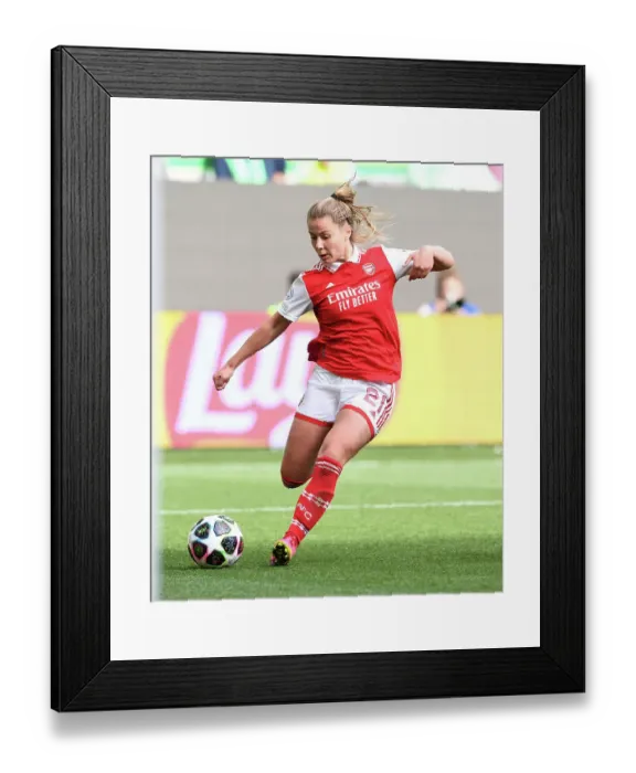 Framed Print : Arsenal Women vs. VfL Wolfsburg: UEFA Champions League Semifinal Showdown Framed Print : Arsenal Women vs. VfL Wolfsburg: UEFA Champions League Semifinal Showdown