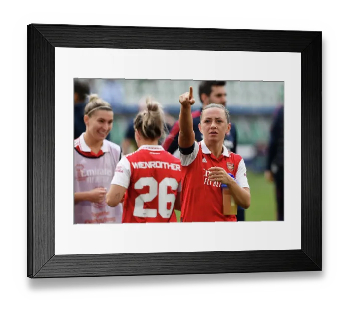 Framed Print : Arsenal Women's Champions League Semi-Final: Arrowheads vs. Gunners - Thrilling Showdown Against Wolfsburg Framed Print : Arsenal Women's Champions League Semi-Final: Arrowheads vs. Gunners - Thrilling Showdown Against Wolfsburg