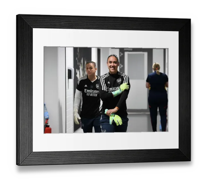 Framed Print : Arsenal Women's Squad Prepares for UEFA Champions League Semi-Final Showdown against VfL Wolfsburg Framed Print : Arsenal Women's Squad Prepares for UEFA Champions League Semi-Final Showdown against VfL Wolfsburg