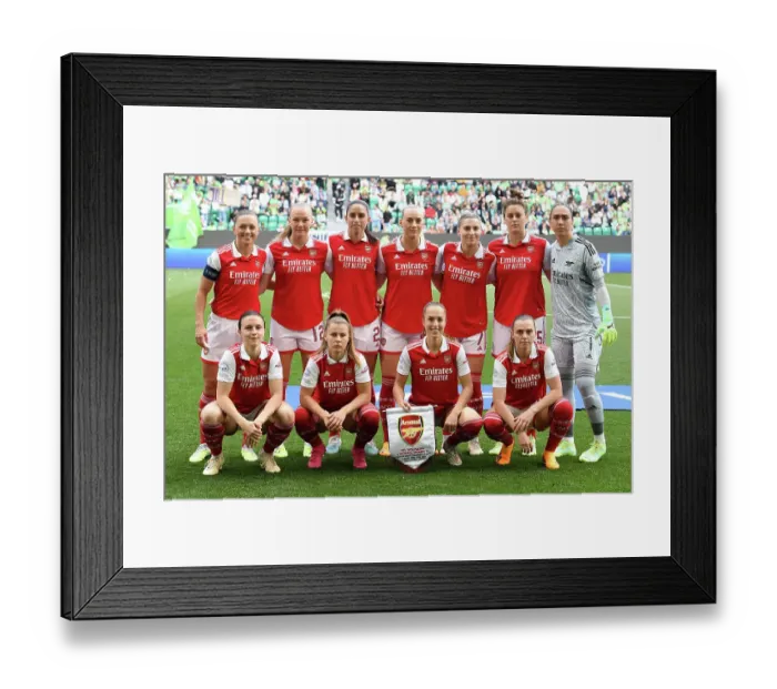 Framed Print : Arsenal Women in Semi-Final Action against VfL Wolfsburg in UEFA Champions League Framed Print : Arsenal Women in Semi-Final Action against VfL Wolfsburg in UEFA Champions League