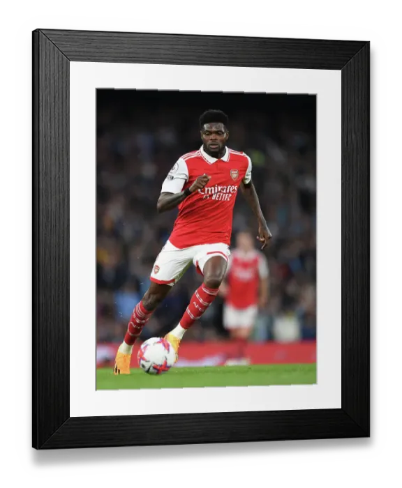 Framed Print : Thomas Partey in Action: Manchester City vs. Arsenal, Premier League 2022-23 Framed Print : Thomas Partey in Action: Manchester City vs. Arsenal, Premier League 2022-23