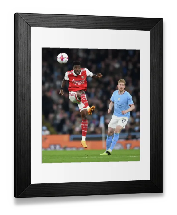 Framed Print : Thomas Partey in Action: A Battle at Etihad Stadium - Manchester City vs. Arsenal, Premier League 2022-23 Framed Print : Thomas Partey in Action: A Battle at Etihad Stadium - Manchester City vs. Arsenal, Premier League 2022-23
