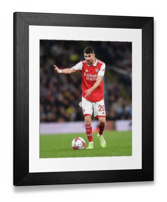 Framed Print : Jorginho in Action: Manchester City vs. Arsenal, Premier League 2022-23