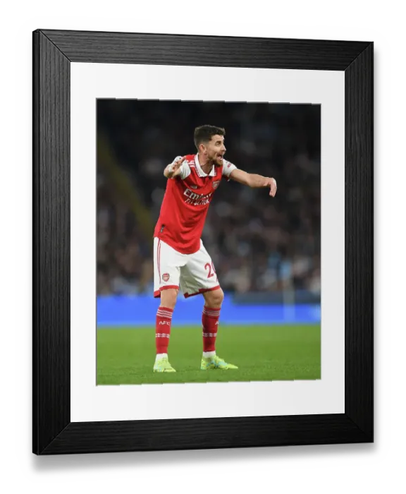 Framed Print : Jorginho in Action: Manchester Derby, Premier League 2022-23 Framed Print : Jorginho in Action: Manchester Derby, Premier League 2022-23