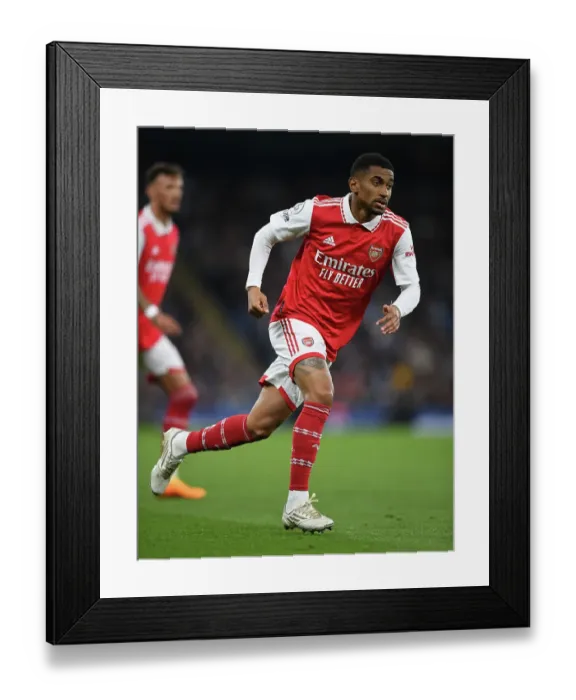 Framed Print : Reiss Nelson Faces Manchester City: Arsenal vs. Manchester City, Premier League 2022-23 Framed Print : Reiss Nelson Faces Manchester City: Arsenal vs. Manchester City, Premier League 2022-23