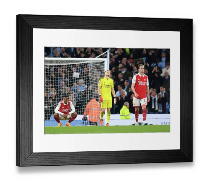 Framed Print : Manchester City's Fourth Goal Crushes Arsenal's Hope: Haaland Scores Again in Premier League Showdown (2022-23)