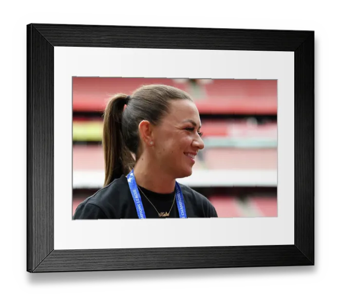 Framed Print : Arsenal Women vs VfL Wolfsburg: Semifinal Clash at Emirates Stadium (2022-23) Framed Print : Arsenal Women vs VfL Wolfsburg: Semifinal Clash at Emirates Stadium (2022-23)