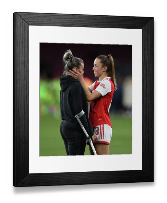 Framed Print : Arsenal Women Mourn Heartbreaking Semifinal Defeat to VfL Wolfsburg in UEFA Champions League Framed Print : Arsenal Women Mourn Heartbreaking Semifinal Defeat to VfL Wolfsburg in UEFA Champions League