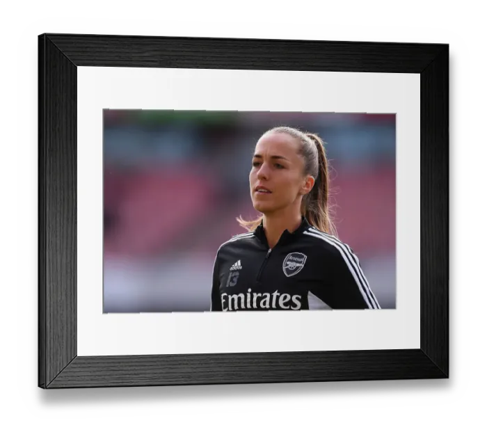 Framed Print : Arsenal Women vs. VfL Wolfsburg: UEFA Champions League Semifinals Showdown Framed Print : Arsenal Women vs. VfL Wolfsburg: UEFA Champions League Semifinals Showdown