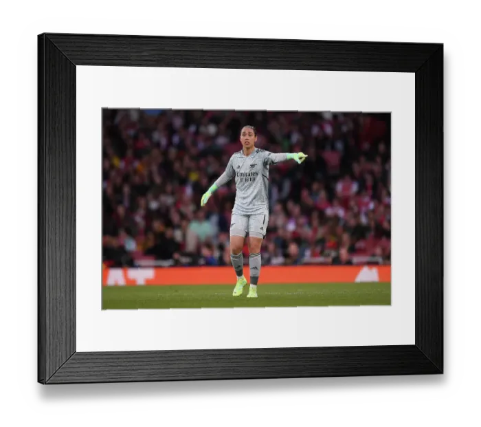 Framed Print : Arsenal Women vs. VfL Wolfsburg: A UEFA Champions League Semifinal Showdown at Emirates Stadium Framed Print : Arsenal Women vs. VfL Wolfsburg: A UEFA Champions League Semifinal Showdown at Emirates Stadium