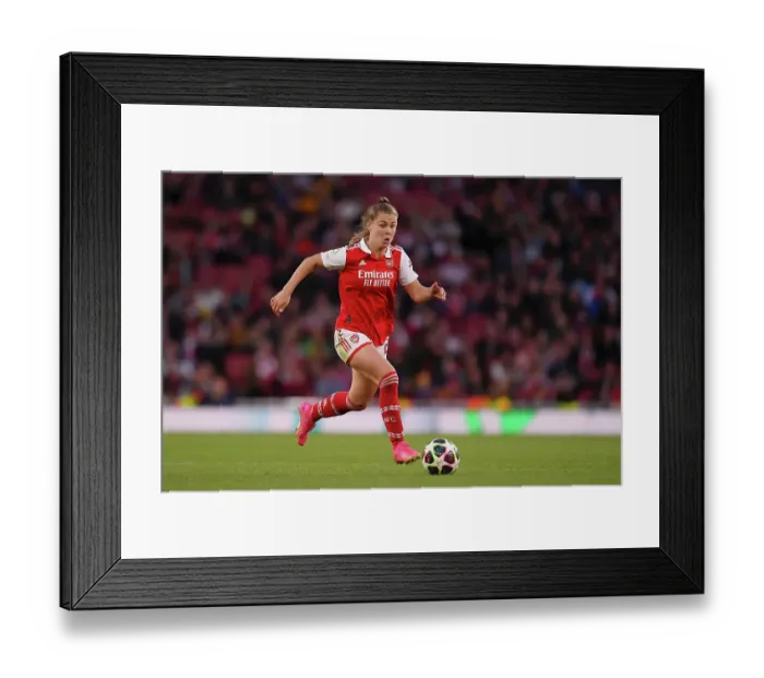 Framed Print : Arsenal Women vs. VfL Wolfsburg: Semifinal Showdown in the UEFA Champions League Framed Print : Arsenal Women vs. VfL Wolfsburg: Semifinal Showdown in the UEFA Champions League