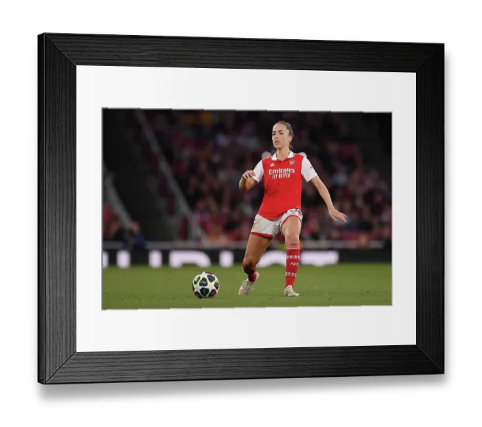 Framed Print : Arsenal Women vs. VfL Wolfsburg: UEFA Women's Champions League Semifinal at Emirates Stadium (2022-23) Framed Print : Arsenal Women vs. VfL Wolfsburg: UEFA Women's Champions League Semifinal at Emirates Stadium (2022-23)