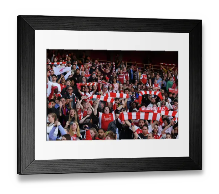 Framed Print : Arsenal Women vs. VfL Wolfsburg: Semifinal Showdown in the UEFA Champions League at Emirates Stadium (2022-23) Framed Print : Arsenal Women vs. VfL Wolfsburg: Semifinal Showdown in the UEFA Champions League at Emirates Stadium (2022-23)