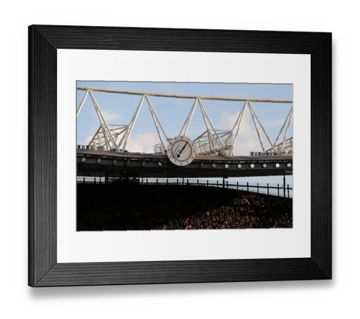 Framed Print : Arsenal Women's Champions League Semifinal vs. VfL Wolfsburg: A Closer Look at the Exciting Showdown at Emirates Stadium (2022-23)