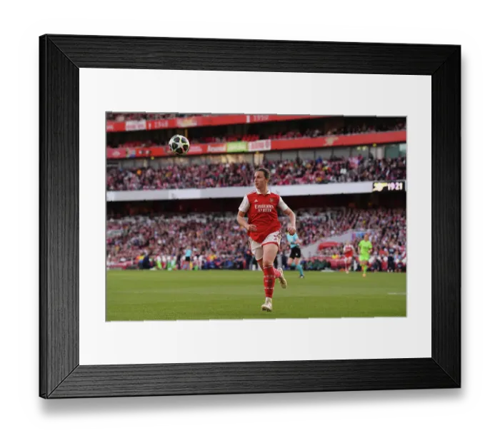 Framed Print : Arsenal vs. VfL Wolfsburg: A Champions League Semifinal Showdown Framed Print : Arsenal vs. VfL Wolfsburg: A Champions League Semifinal Showdown