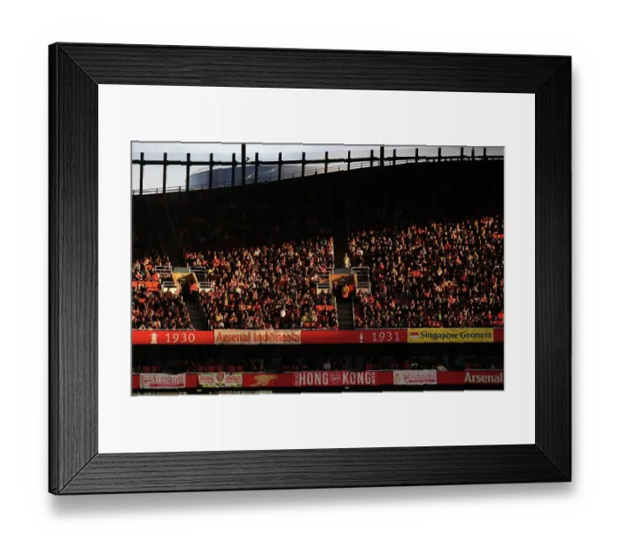 Framed Print : Arsenal Women vs. VfL Wolfsburg: Semifinal Showdown at Emirates Stadium (2022-23)