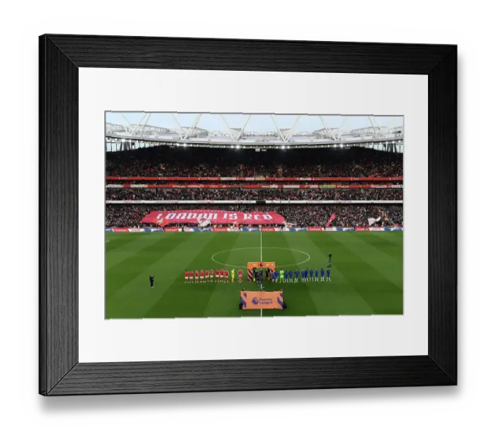 Framed Print : Arsenal vs. Chelsea: Premier League Showdown at Emirates Stadium Framed Print : Arsenal vs. Chelsea: Premier League Showdown at Emirates Stadium