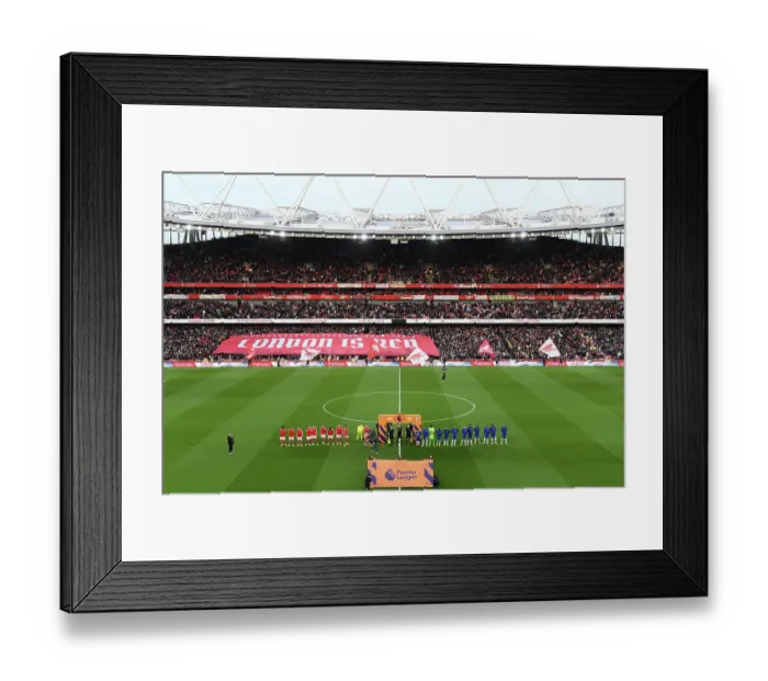 Framed Print : Arsenal vs. Chelsea: Premier League Showdown at Emirates Stadium