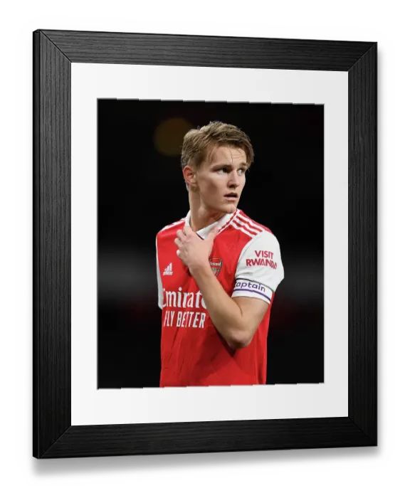 Framed Print : Martin Odegaard in Action: Arsenal vs. Chelsea - A Premier League Showdown at Emirates Stadium, London 2023 Framed Print : Martin Odegaard in Action: Arsenal vs. Chelsea - A Premier League Showdown at Emirates Stadium, London 2023