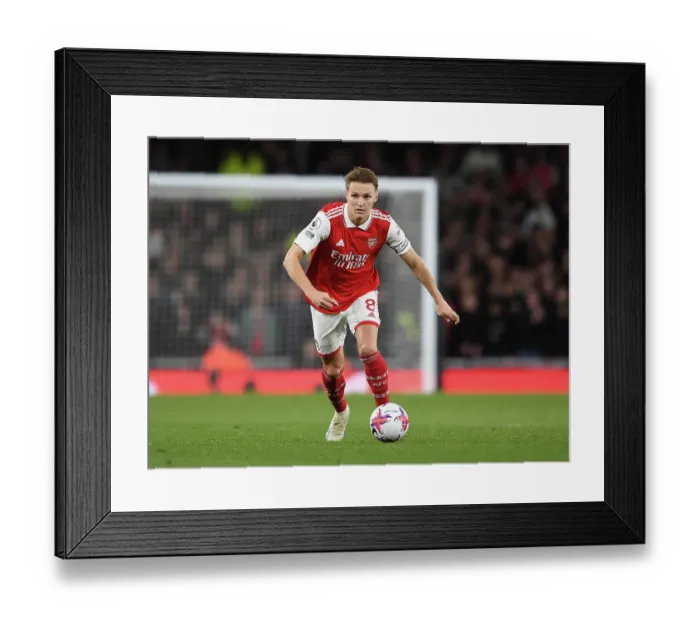 Framed Print : Martin Odegaard in Action: Arsenal vs. Chelsea - Premier League 2022-23: A Battle at Emirates Stadium Framed Print : Martin Odegaard in Action: Arsenal vs. Chelsea - Premier League 2022-23: A Battle at Emirates Stadium