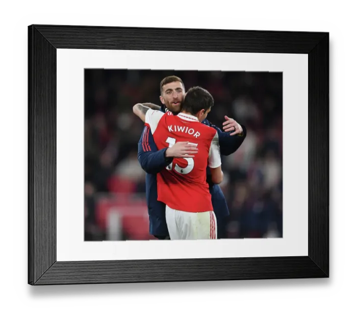 Framed Print : Unforgettable Embrace: Arsenal and Chelsea Players Unite in Historic Premier League Clash at Emirates Stadium Framed Print : Unforgettable Embrace: Arsenal and Chelsea Players Unite in Historic Premier League Clash at Emirates Stadium